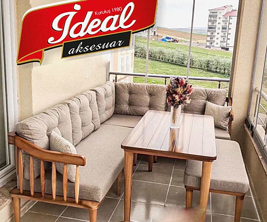 Beyza Balkon Köşe Takımı
