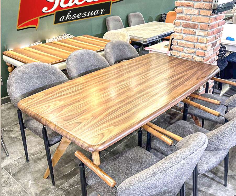 Kütük Masa Takımı