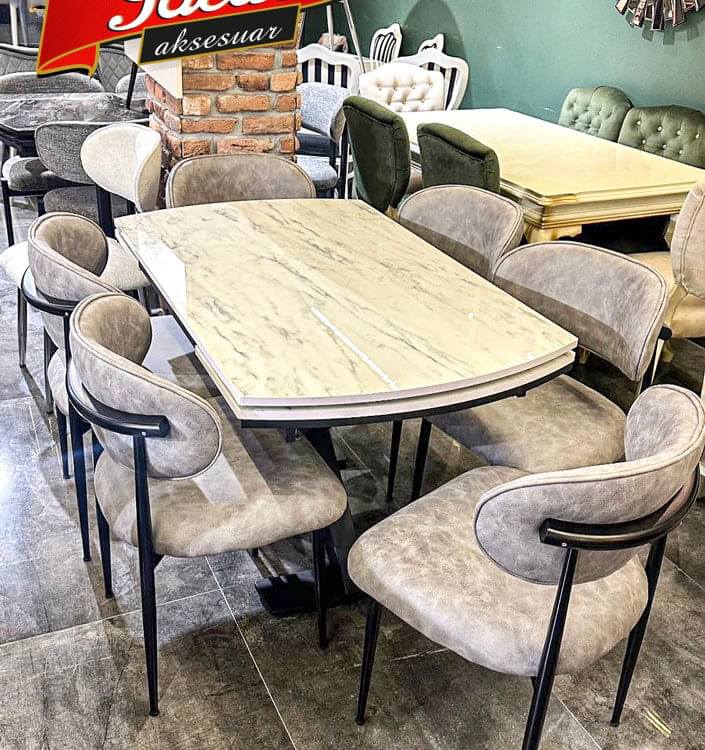 Marmo İkon Masa Takımı