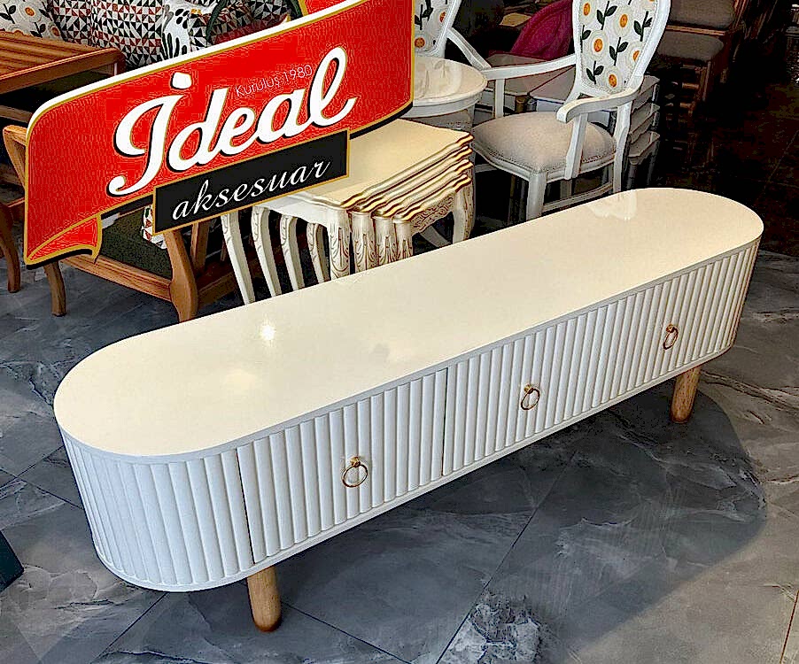 Oval TV Sehpası 2