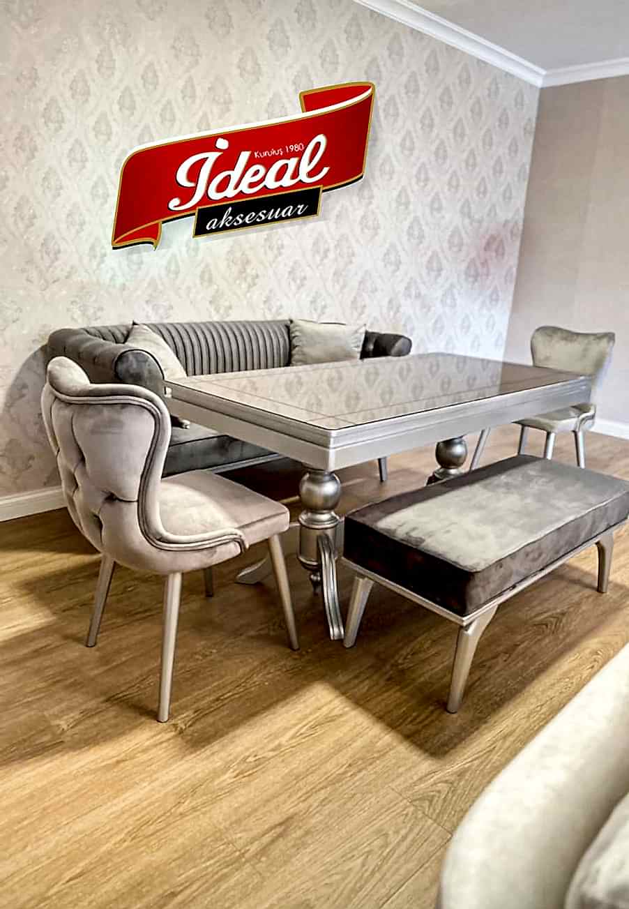 Relax Gümüş Bank Takımı