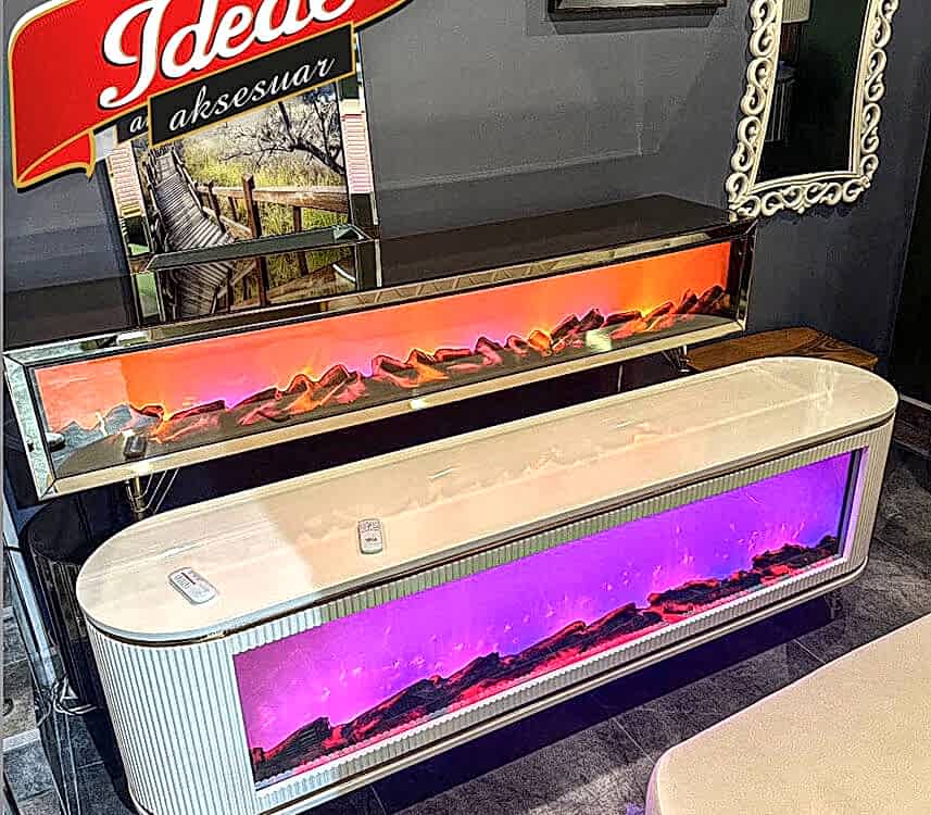 Şömineli TV Sehpası 1