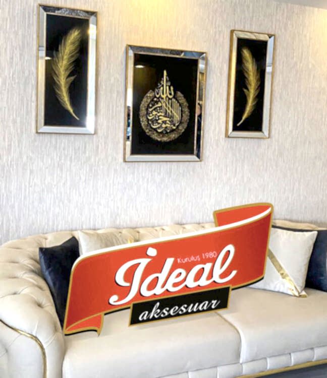 Tüy Tablo Seti Gold